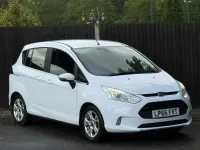 Used Ford B-MAX Zetec 90 HP (66 kW) 2016 White MPV
