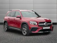 Used Mercedes GLB200 AMG Line Premium 163 HP (119 kW) 2022 Red SUV
