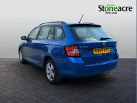Used Skoda Fabia SE 94 HP (69 kW) 2017 Blue Estate