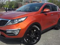 Begagnad Kia Sportage 115 HK (84 kW) 2012 Orange SUV