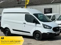 Used Ford Transit Custom 105 HP (77 kW) 2019 White Van
