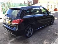 Used Mercedes B200 AMG line 2017 Black MPV