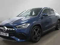Used Mercedes GLA200 AMG Line Premium 163 HP (119 kW) 2023 Blue SUV