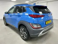 Used Hyundai Kona Premium 141 HP (103 kW) 2021 Blue SUV