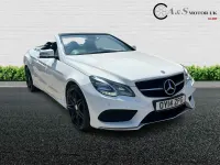 Used Mercedes E220 AMG 168 HP (123 kW) 2014 White Cabriolet