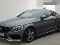 Begagnad Mercedes C220 AMG line 170 HK (125 kW) 2017 Grå Sportkupé