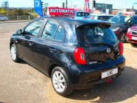 Used Nissan Micra Acenta 80 HP (58 kW) 2016 Black Hatchback