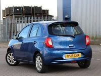 Used Nissan Micra Acenta 2015 Blue Hatchback