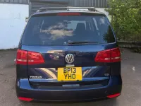 Used VW Touran 150 HP (110 kW) 2013 Blue MPV