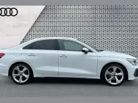 Used Audi A3 S-Line 147 HP (108 kW) 2023 White Sedan
