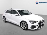 Used Audi A3 S-Line 2022 White Sedan