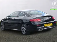 Used Mercedes C200 AMG line 184 HP (135 kW) 2019 Black Coupe