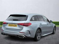 Used Mercedes C200 AMG line 204 HP (150 kW) 2024 Silver Estate