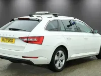 Used Skoda Superb SE Technology 150 HP (110 kW) 2021 White Estate