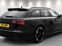 Used Audi A6 Black Edition 190 HP (139 kW) 2015 Black Estate