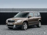 Used Skoda Yeti SE 160 HP (117 kW) 2012 Brown SUV