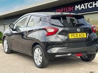 Used Nissan Micra Acenta 100 HP (73 kW) 2021 Black Hatchback