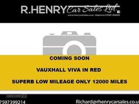 Used Vauxhall Viva 73 HP (53 kW) 2019 Red Hatchback
