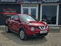 Used Nissan Juke Tekna 117 HP (86 kW) 2014 Red SUV