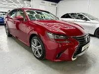 Used Lexus GS300h 2017 Red Sedan