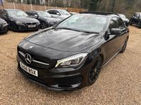 Used Mercedes CLA220 AMG line 2018 Black Sedan