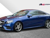 Used Mercedes E300 AMG Line Premium 2020 Blue Coupe