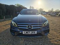 Used Mercedes E220 AMG line 2017 Blue Sedan