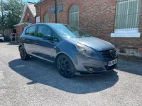Used Vauxhall Corsa Design Edition 89 HP (65 kW) 2008 Blue Hatchback