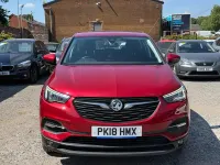Used Vauxhall Grandland X S 130 HP (95 kW) 2018 Red SUV