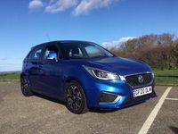 Used MG MG3 Exclusive 106 HP (77 kW) 2020 Blue Hatchback