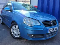 Used VW Polo S 80 HP (58 kW) 2005 Blue Hatchback