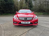 Usado Mercedes E350 231 HP (169 kW) 2009 Vermelho Coupé
