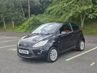 Used Ford Ka Zetec 69 HP (50 kW) 2012 Black Hatchback