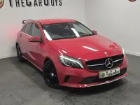 Used Mercedes A200 Premium 136 HP (100 kW) 2016 Red Hatchback