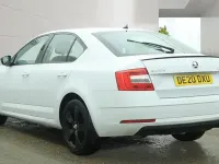 Used Skoda Octavia SE Drive 150 HP (110 kW) 2020 White Hatchback