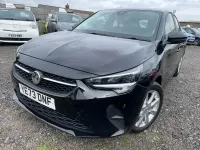 Usado Vauxhall Corsa Design Edition 75 HP (55 kW) 2023 Preto Citadino