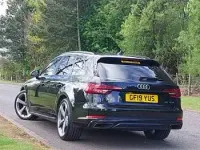 Used Audi A4 Black Edition 190 HP (139 kW) 2019 Black Estate