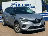Used Renault Captur Iconic 90 HP (66 kW) 2021 Grey/black SUV