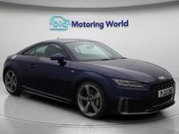 Used Audi TT S-Line 245 HP (180 kW) 2021 Blue Coupe