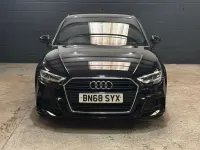 Used Audi A3 Sportback S-Line 150 HP (110 kW) 2018 Black Hatchback