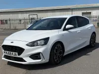 Used Ford Focus ST-Line X 2018 White Hatchback