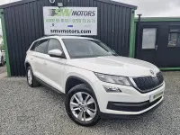 Used Skoda Kodiaq SE Technology 150 HP (110 kW) 2019 White SUV