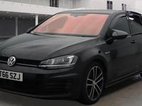 Used VW Golf VII GTD 184 HP (135 kW) 2016 Black Hatchback