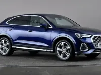 Used Audi Q3 Sportback S-Line 150 HP (110 kW) 2021 Blue SUV