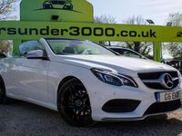 Used Mercedes E350 AMG line 258 HP (189 kW) 2015 White Cabriolet