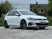 Used VW Golf VII GTD 2017 White Hatchback