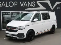 Used VW T7 Highline 150 HP (110 kW) 2024 White Van