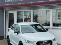 Used Audi A1 S-Line 125 HP (91 kW) 2017 White Hatchback