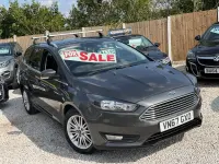 Used Ford Focus Zetec 120 HP (88 kW) 2017 Grey Estate