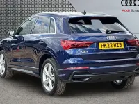 Used Audi Q3 S-Line 150 HP (110 kW) 2022 Blue SUV